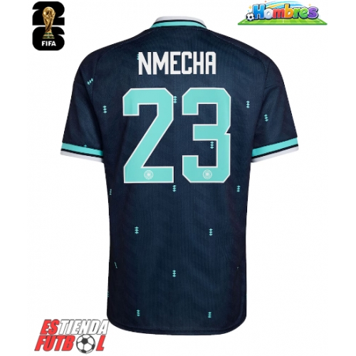 Alemania Felix Nmecha #23 Segunda Equipación Mundial 2026 Manga Corta